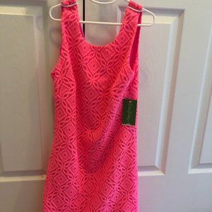 Pink Lilly Pulitzer Callie shift dress (XS)
